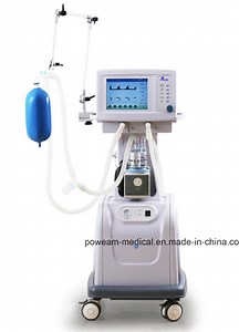 [Hot Item] Neonatal Pediatric Adult Ventilator with Air Compressor (H-100D)