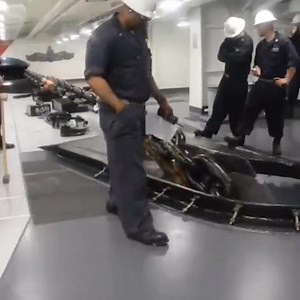 Aircraft Carrier Anchor Drop – Forecastle Anchor Room | Military Update