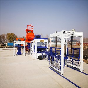 [Hot Item] Automatic Concrete Cement Hollow Block Solid Brick Paving Tile Making Machine