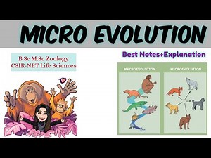 Micro Evolution-Best Notes & Explanation | M.Sc B.Sc Zoology |CSIR NET life sciences|macro evolution