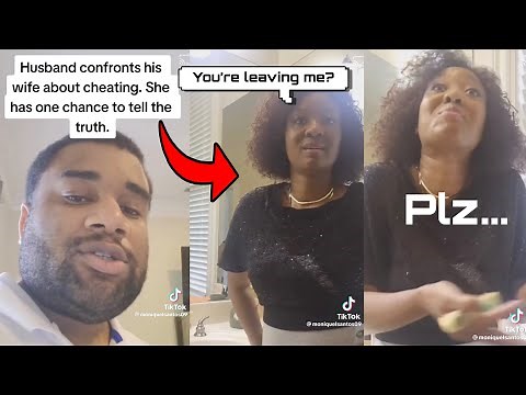 Cheating wife gets caught and CONFRONT ON CAMERA