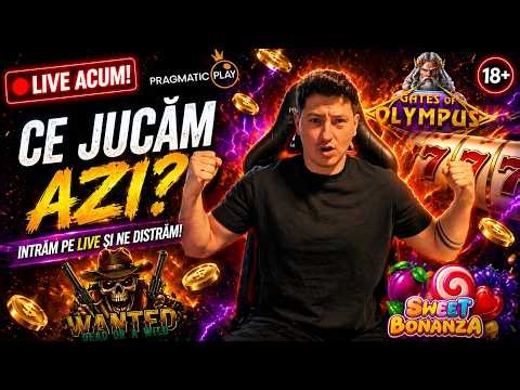 🔴 LIVE ACUM 🎰JUCAM TOPUL CHATULUI! CARE E NOROCOS AZI?Aparate Pacanele LIVE