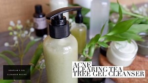 Your skin can be affected with acne for many reasons. To prevent this, you have to be vigilant in your daily skin care. Today’s recipe which is the acne clearing tea tree gel cleanser, should be part of your skin care routine. To make this cleanser, use Soaplab’s aloe vera gel base and coconut liquid soap base and add with tea tree oil. Aloe vera has antibacterial properties which can help control and reduce bacteria which causes acne. Coconut liquid soap base moisturises your face and reduces t