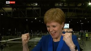 Scotland election results: Nicola Sturgeon celebrates SNP tidal wave - but Tories rule out IndyRef2