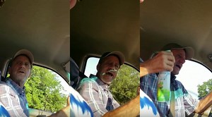 Dad Has Amazingly Profane Reaction To 'Liquid Ass Fart Spray' Prank In The Car