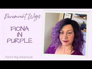 Paramount Wigs Fiona in purple. So much fun!