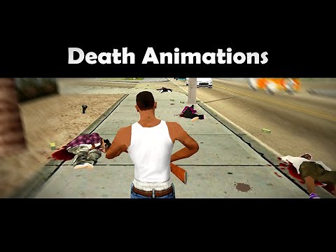 GTA San Andreas Death Animations mod