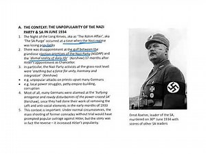 The Fuhrer Restores Order - The Night of the Long Knives