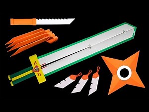 05 Easy origami Ninja weapon