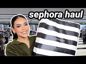 SEPHORA Haul 😍 (holiday savings event 2022) NEW Makeup, Skincare & Product Restocks!