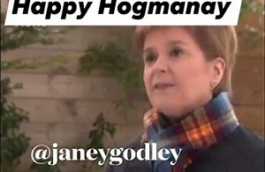 “Don’t let Covid be your first foot at Hogmanay” #janeygodleyvoiceover | Janey Godley's FanPage