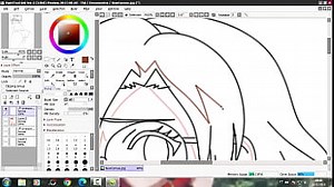 Drawing Ecchi Rion Aida (Agent Aika) - Repost