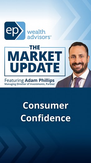 The Market Update with EP Wealth Advisors Managing Director of Investments, Adam Phillips, CFA®, CAIA, CFP® The top 20% of households own nearly 90% of stocks and over half of all real estate. Rising market and property values have strengthened wealthier households’ balance sheets, but those without similar assets are feeling the effects of persistent inflation more acutely—dampening overall consumer confidence. As the holiday shopping season approaches, weaker confidence among consumers could w