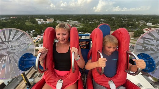 4.5K views · 45 reactions | Paislie & Daxley | Slingshot & Vomatron at Indy Speedway | Facebook