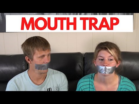 DUCT TAPE MOUTH TRAP CHALLENGE