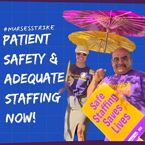‼Garfield Medical Center CAN YOU HEAR THE NURSES NOW!? SEIU Local 99 members are out here at the picket line in support of SEIU Local 121RN as they strike for patient safety, adequate staffing, and more! #SolidaritySummer | SEIU Local 99