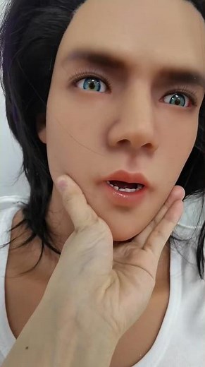 Male Realistic Doll | Handsome Silicone Design with Blue Eyes