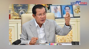 Outgoing Prime Minister Hun Sen had strong words for Radio Free Asia, in a special voice message released last night | Khmer Times | Facebook