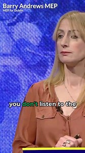 2.8K views · 21 reactions | "You should think more about Crumlin and not the Kremlin" Barry Andrews MEP challenges Clare Daly over her support of Russia. | Fianna Fáil | Facebook