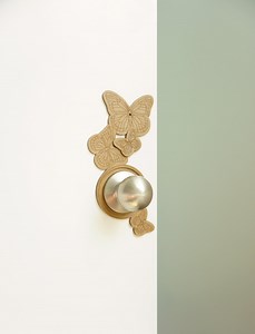 FLUTTERING BUTTERFLY | Decorative Door Knob Backplate, Interior Door Plate, Door Escutcheon Trim Plates, DIY Backplate, Interior Décor - Etsy Australia