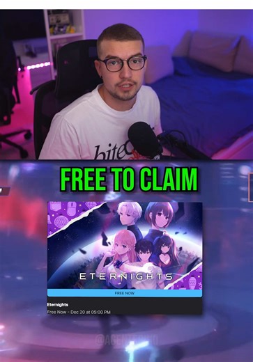 Eternights is FREE to CLAIM! #eternights #epicgames #freegames #freegamealert #agenterino