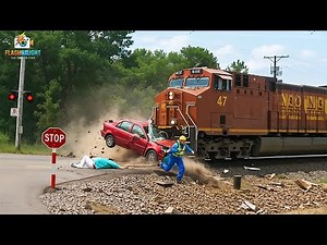Biggest Train Crashes & Shocking Mistakes | Extreme Collisions Caught on Camera #4