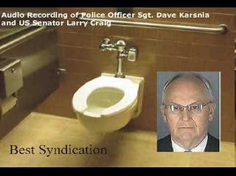 Senator Larry Craig Audio Recording After Arrest