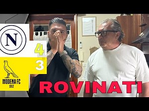 CHE SOFFERENZA!!! NAPOLI-MODENA 1-0 dcr… SQUADRA INCOMPLETA CONTE FAI QUALCOSA.