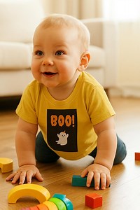 Boo Ghost Infant T-shirt – Spooky Halloween Outfit - Etsy