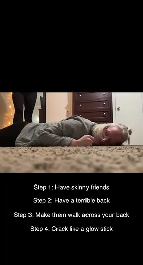 Back Walking Trample ASMR Video with Human Furniture Massage