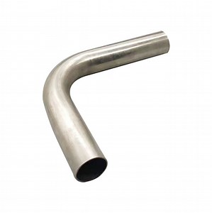 [Hot Item] Auto Parts Exhaust Pipe Titanium 90 Degree Elbow Fittings Mandrel Bends for Exhaust Pipe
