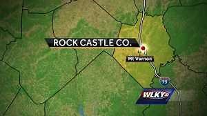 Ambulance explodes along Highway 75