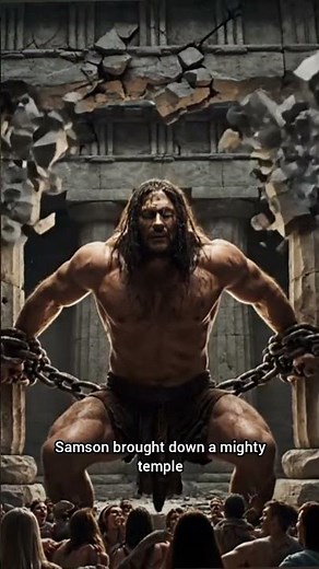 Samson’s Strength: Stronger Than Hercules 💪 #Shorts | ClintonVault
