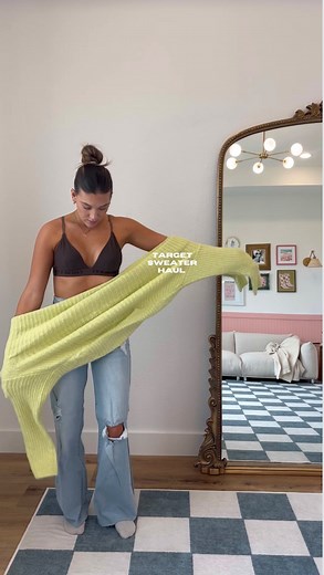 These target sweaters are perfect for your fall wardrobe! All of these fall finds are under $35. I usually get oversized for a more casual look! Shop these looks in my LTK 👛 #targetfashionfinds #oversizedsweaters #sweaterseason | Hannah Adams