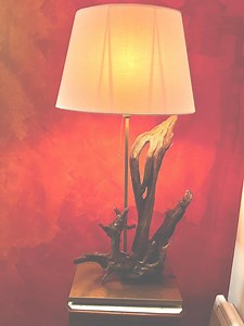 Natural Driftwood Sculpture Lamp - Etsy Canada