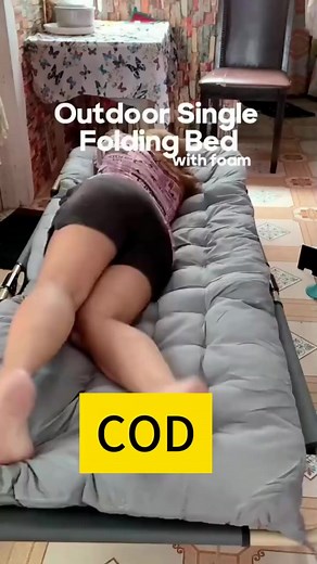 【COD/2025NEW】Folding Bed Protable Bed Multifunctional Recliner camping bed With thickened foam.. @followers #murangonlineshopph #shopnow @ #ShopeePH | Murang Online Shop PH
