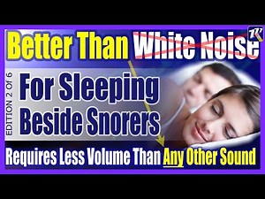 Multipurpose Snore Blocker Beats White Noise for Deep Sleep!