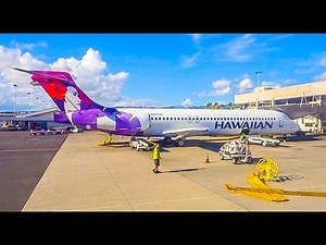 Hawaiian Airlines Boeing 717-22A / Honolulu to Lihue