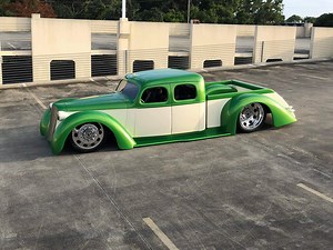 1936 Chevy Master Sedan Now Goes by “Brutally Sexy,” the Dream Custom Dually Pickup