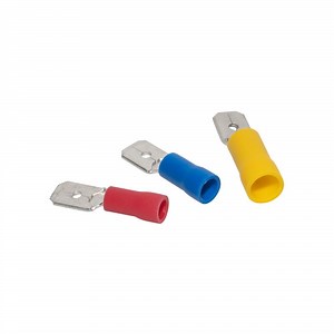 [Hot Item] Insulated Male Disconnector Mdd1.25-187 Insulated Spade Terminal Disconnect Terminals