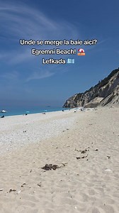 Egremni Beach Lefkada – Unde se merge la baie aici?