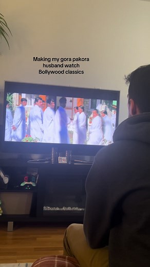 Gora Pakora Husband Watches Bollywood Classics