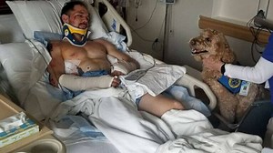 GRAPHIC: Video captures man fall 60-feet from cliff, survives