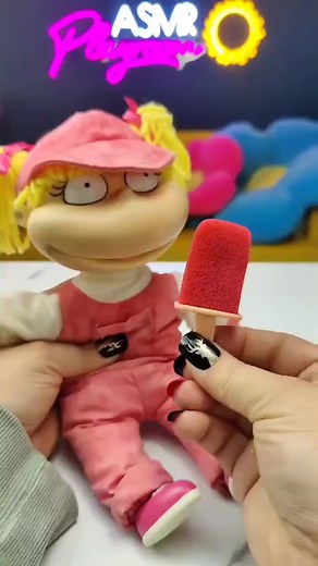 1997 Rugrats Cynthia Popsicle Plush #asmr #rugrats #nostslgia #reel | Deepest Feeling
