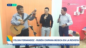 #LaRevistaAlDespertar : Rubén Chipana y Felsin Fernández interpretaron diferentes ritmos de la música boliviana para incentivar nuestro folclore. | UNITEL Pando