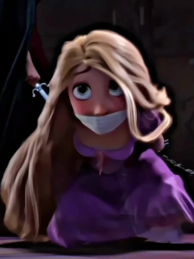Tangled Rapunzel & Eugene Scared Scene