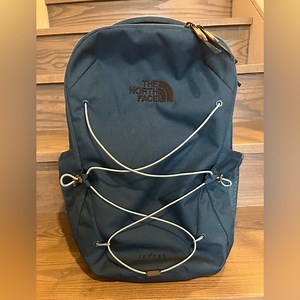 The North Face Jester Backpack in Teal Blue Color