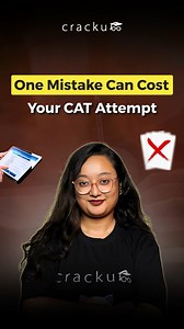 Common CAT Form Mistakes That Can Cost You Your Exam Wrong photo/signature format 📸 Incorrect academic details 🎓 Wrong reservation category 🏷️ City/center selection errors 📍 Typos in personal details ✏️ Payment issues 💳 Last-minute submission ⏳ 💡 Fix them now, most of these can’t be changed later Save this video so you don’t forget ✅ Share it with your CAT prep friends 📨 #catform #formmistakes #formfilling #catexam #cat2025 #documentsrequired #mbapreparation #catform #mistakes | Cracku