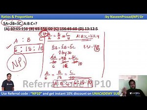 Ratio Tricks | KPSC | Naveen Prasad | Unacademy Karnataka PSC