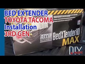 AMP RESEARCH BED EXTENDER INSTALLATION 2019 TOYOTA TACOMA 3RD GEN